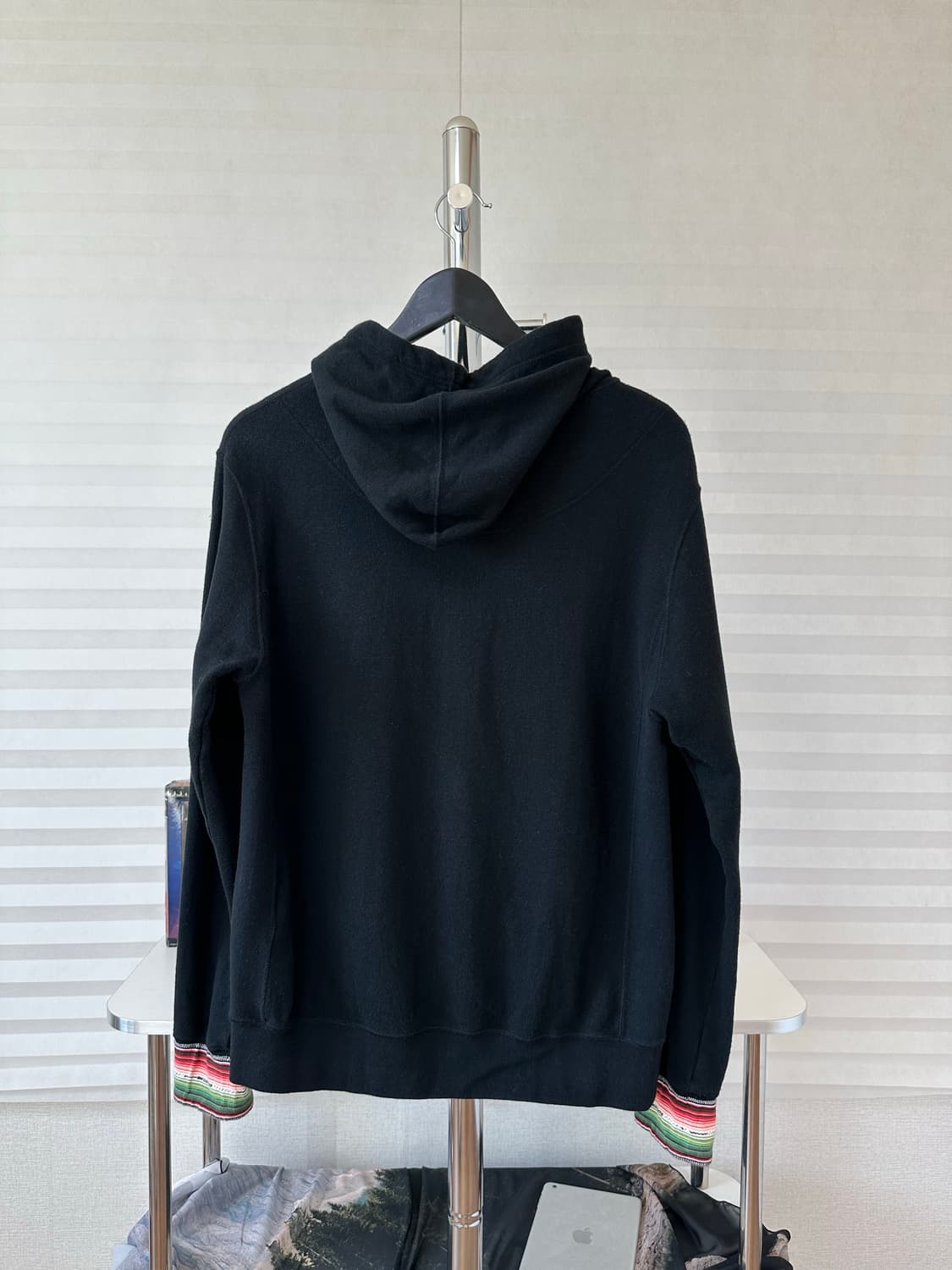 사스콰치패브릭스 버튼 후드집업 상품이미지2