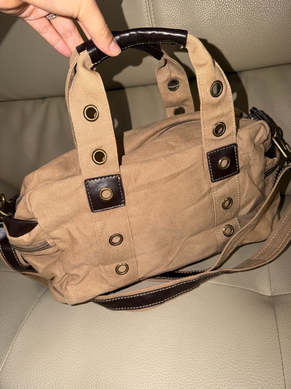 utility canvas tote & shoulder bag 상품이미지5