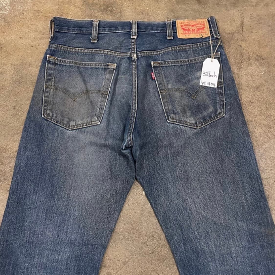 (32) 리바이스 517 부츠컷 워싱 데님 상품이미지6