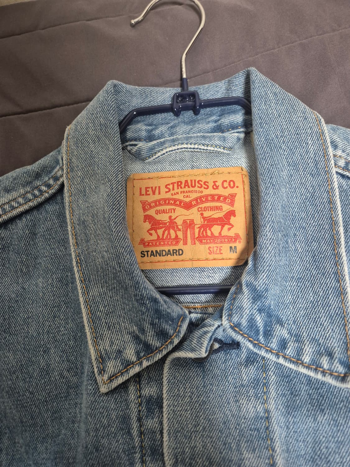 리바이스 타입3 트러커 라이트인디고 95사이즈 상품이미지2