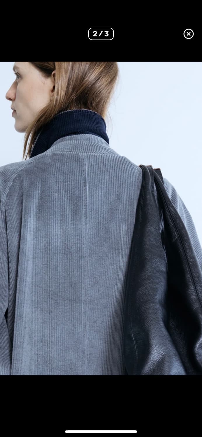 문달 코듀로이 레글런 코트 상품이미지2