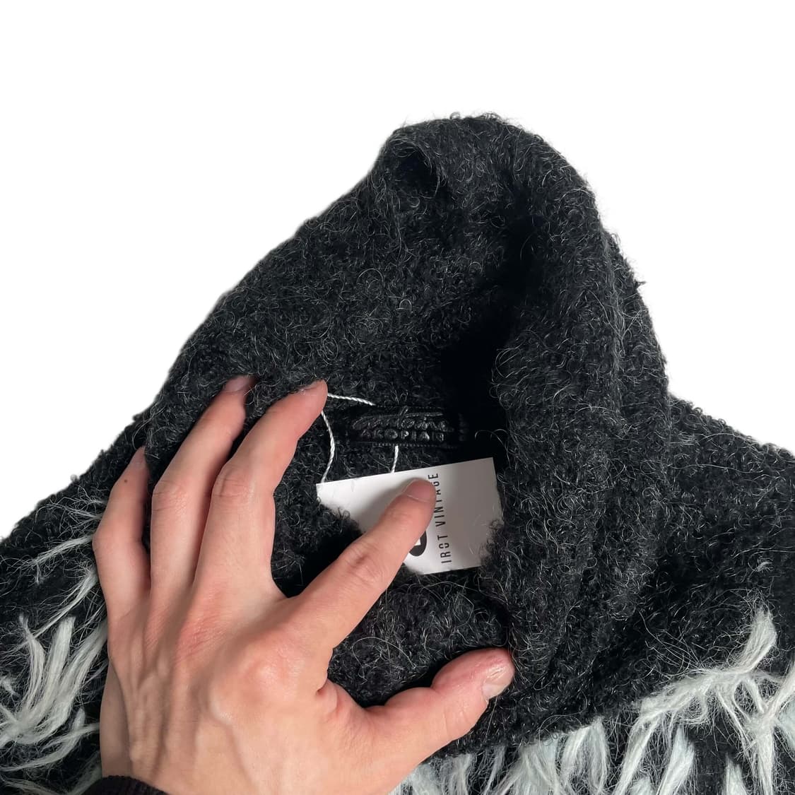 Antoine 모헤어 블렌드 화이트 퍼 니트(france made) 상품이미지9