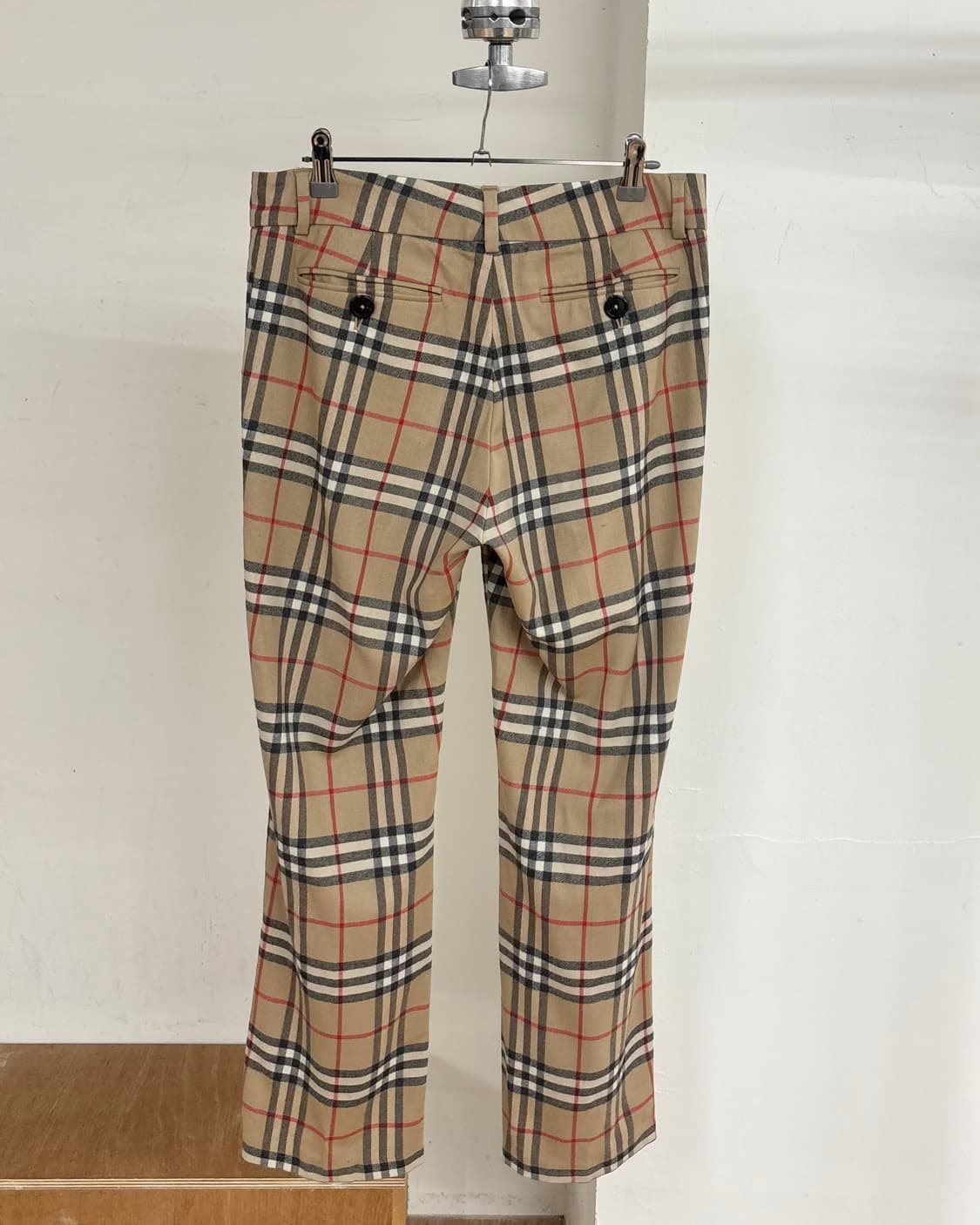 버버리 노바 체크 팬츠 상품이미지4