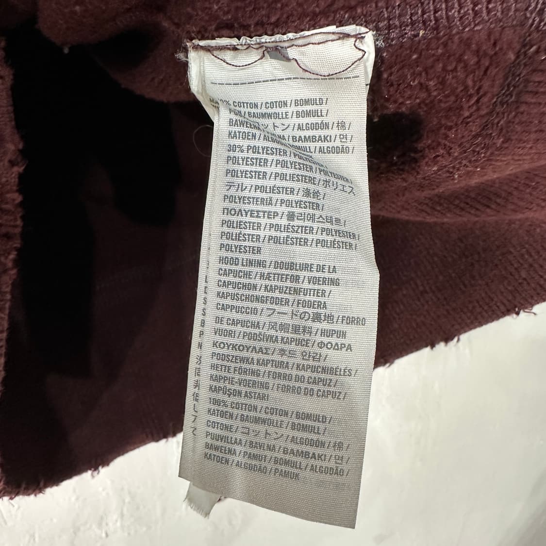 아베크롬비 기모 후드집업 XXL 상품이미지4