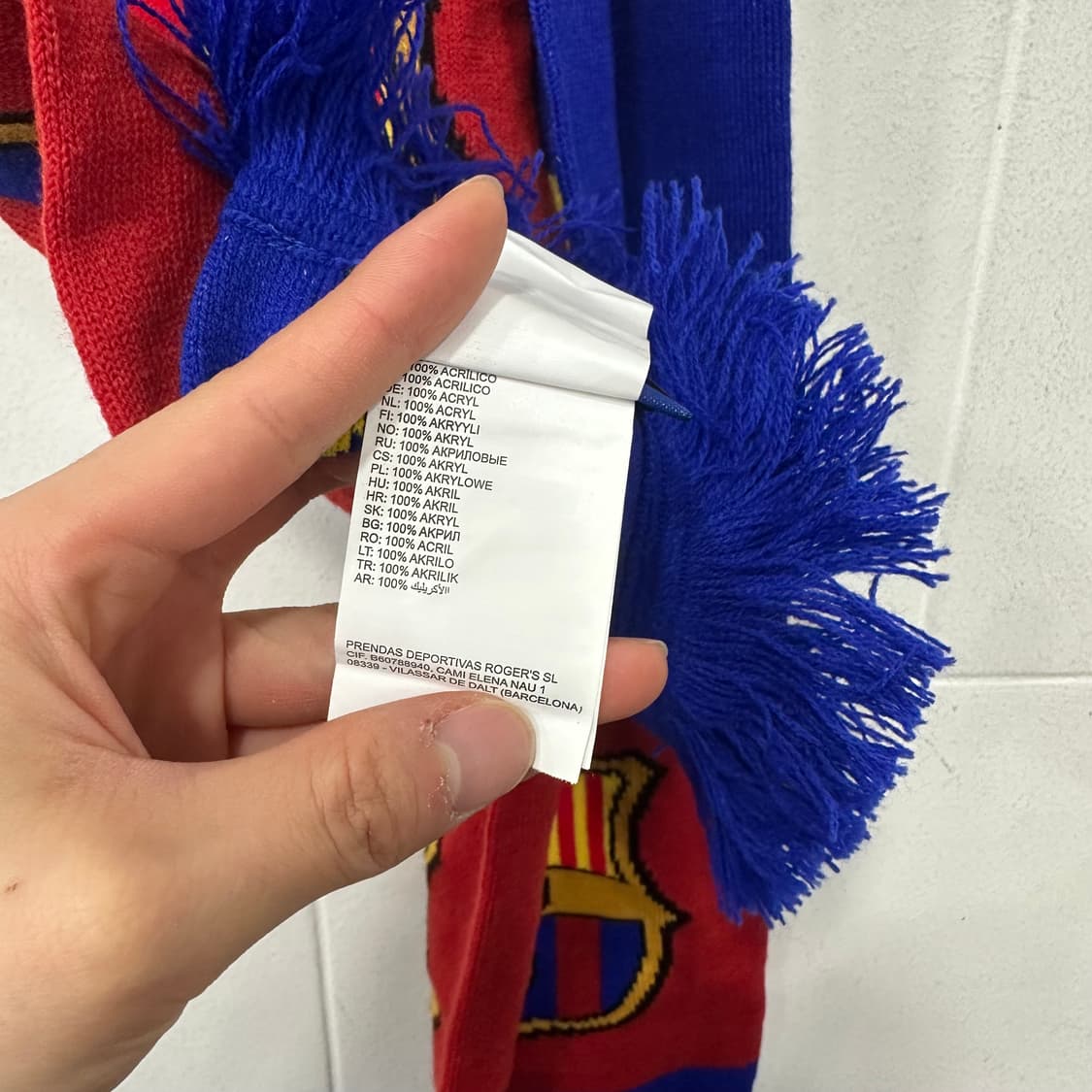 FC 바로셀로나 머플러 상품이미지4