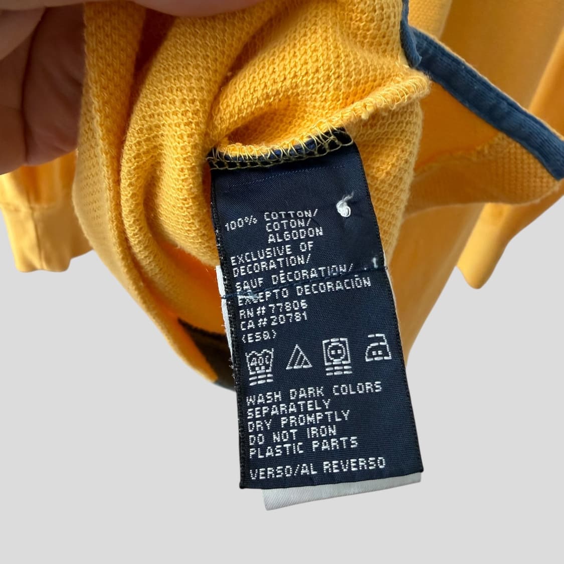 (L)타미힐피거 피케폴로 긴팔티셔츠 상품이미지6