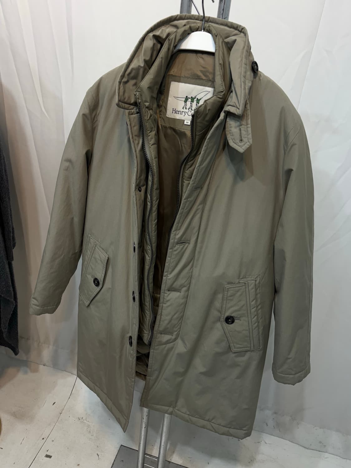 헨리코튼 남성 코트 (조끼 포함) 90 상품이미지2