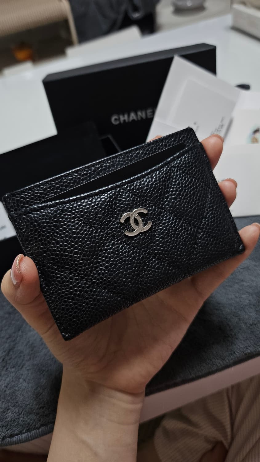 샤넬 캐비어 카드지갑 상품이미지1