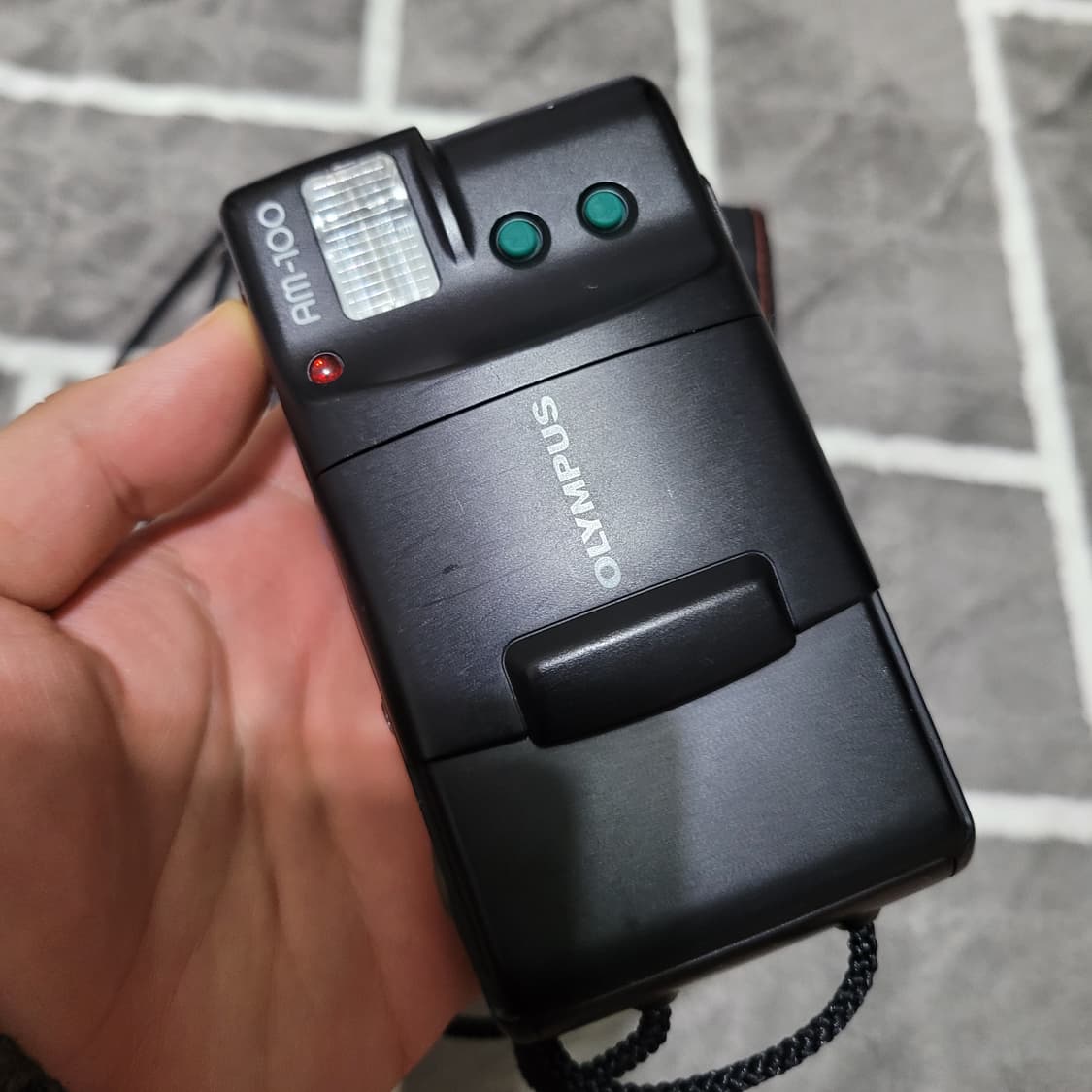 올림푸스 AM-100 필름카메라(A) + 케이스 부품용 상품이미지2