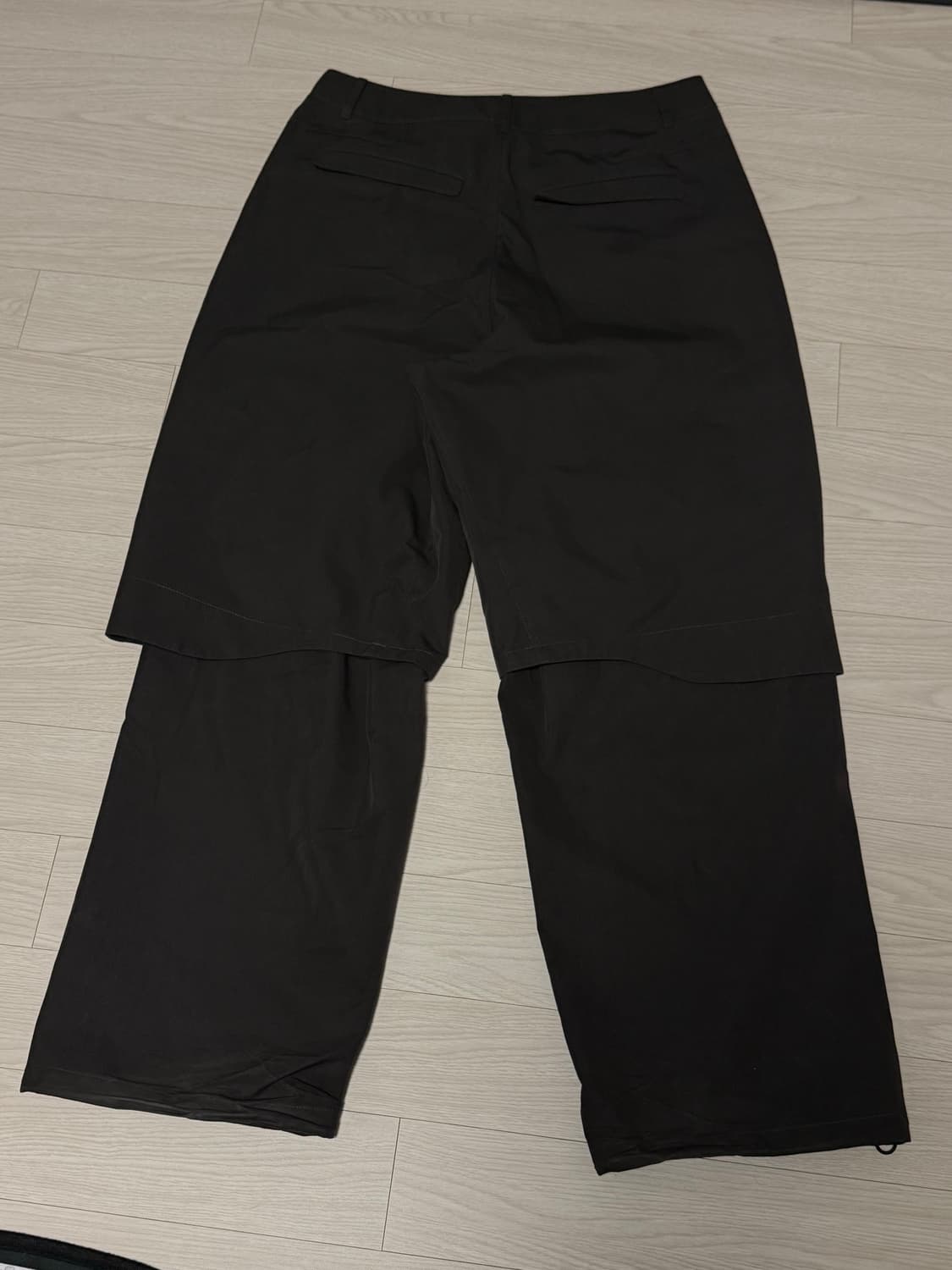 산산기어 레이어드 팬츠 브라운 상품이미지6