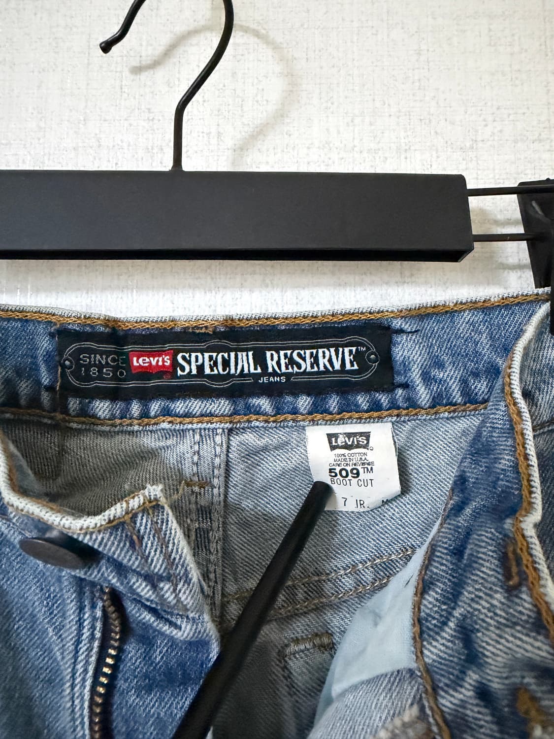 리바이스 Special Reserve 509 데님 부츠컷 M 상품이미지5