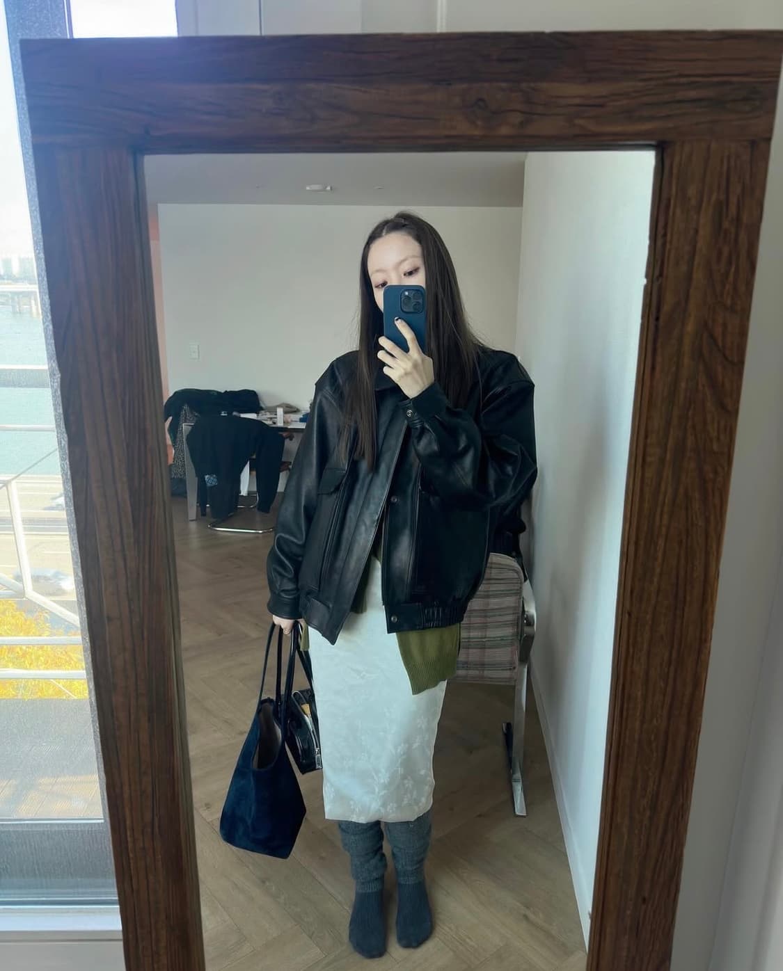 캐롤쇼페 대디 레더자켓 (light ver.) 상품이미지3