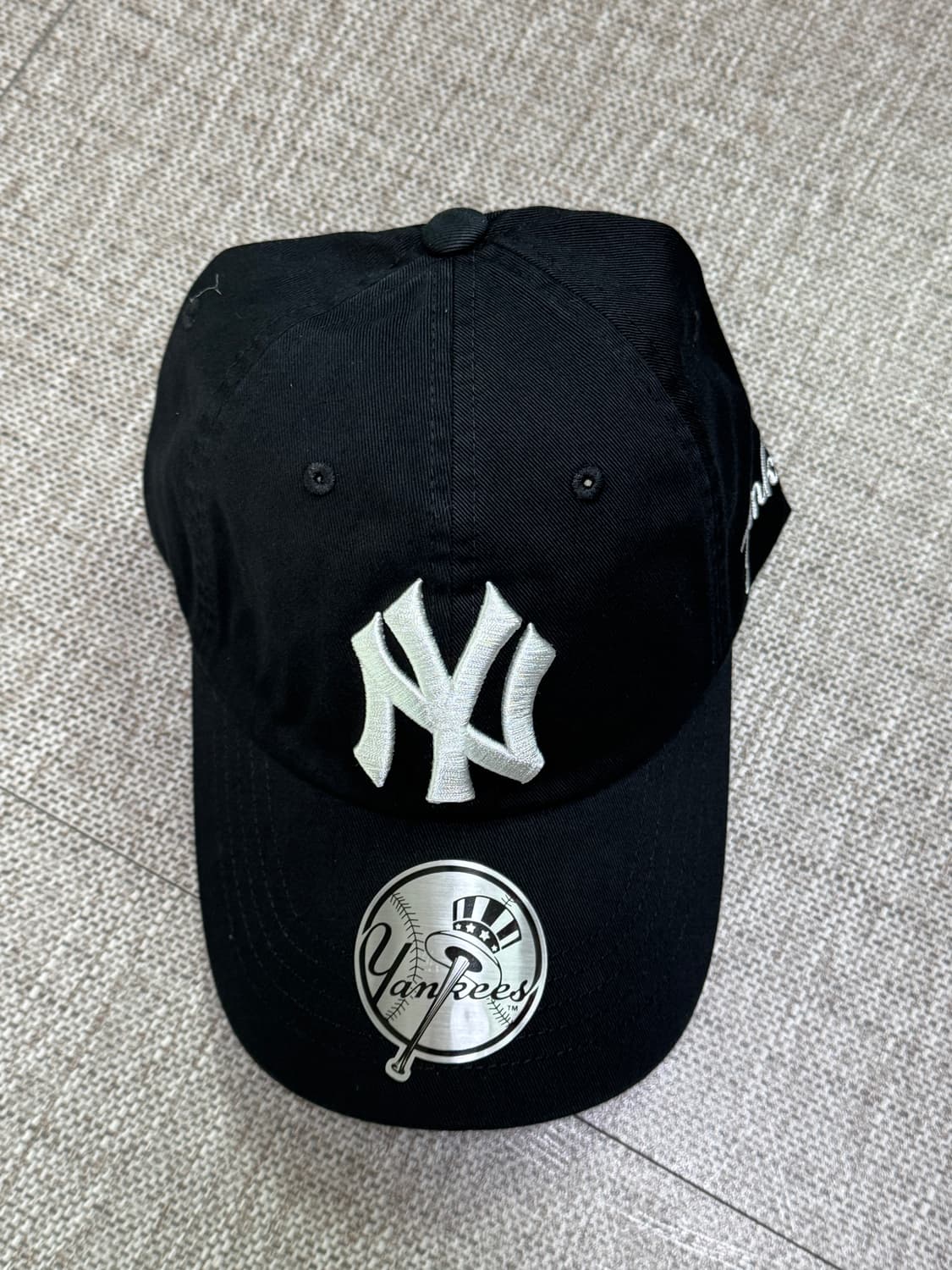MLB LA 다저스 뉴욕 양키스 볼캡 모자 새상품 블랙 네이비 상품이미지2