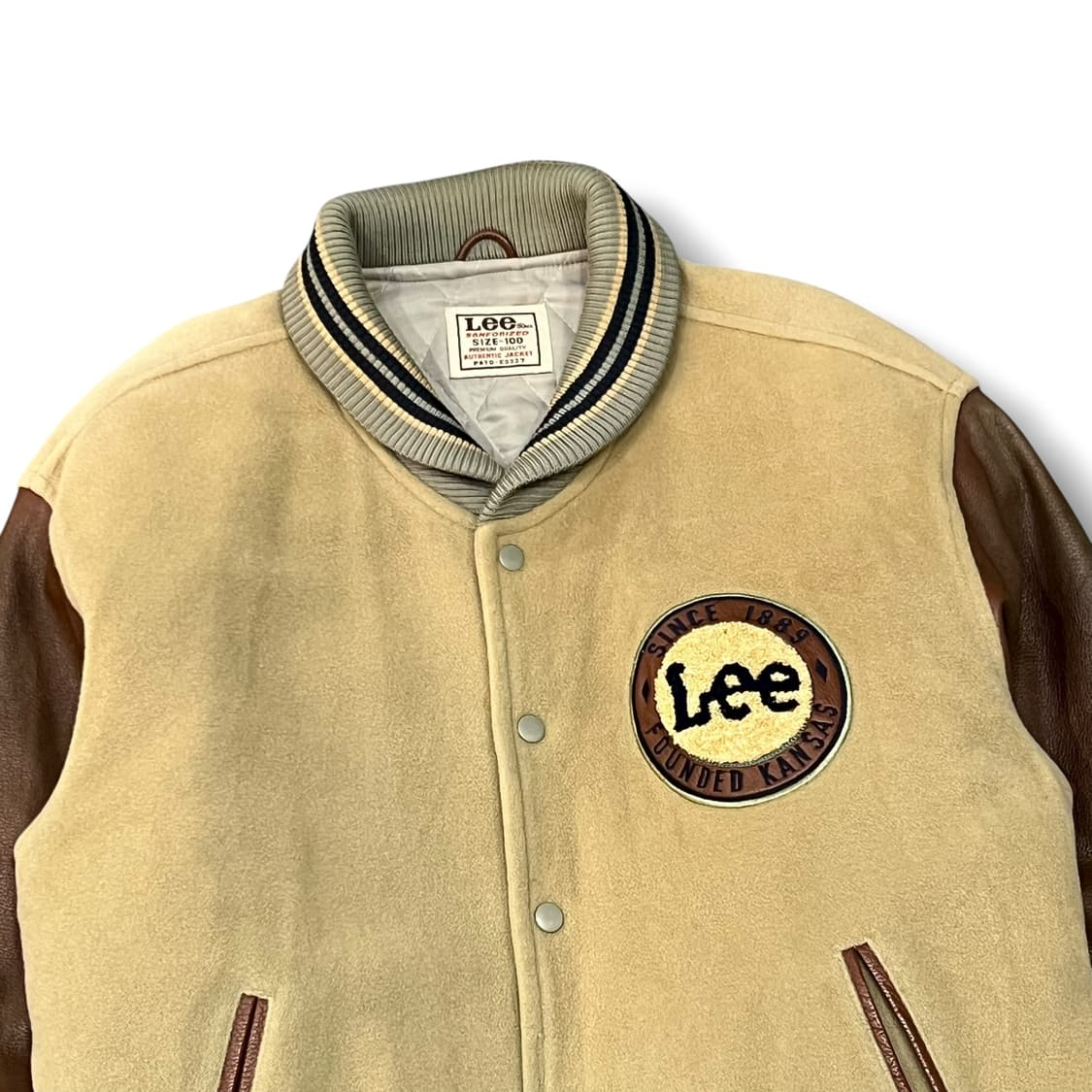  리 레더 바시티자켓 y14110 상품이미지2