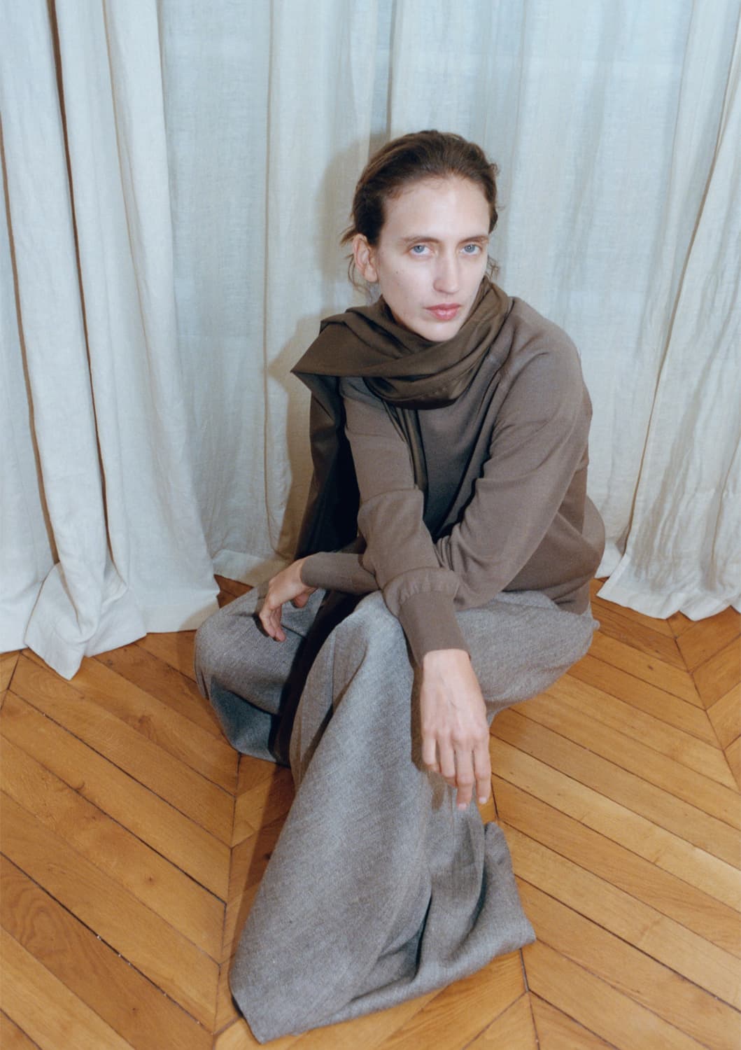 문달 볼륨 스커트팬츠 m사이즈 상품이미지3