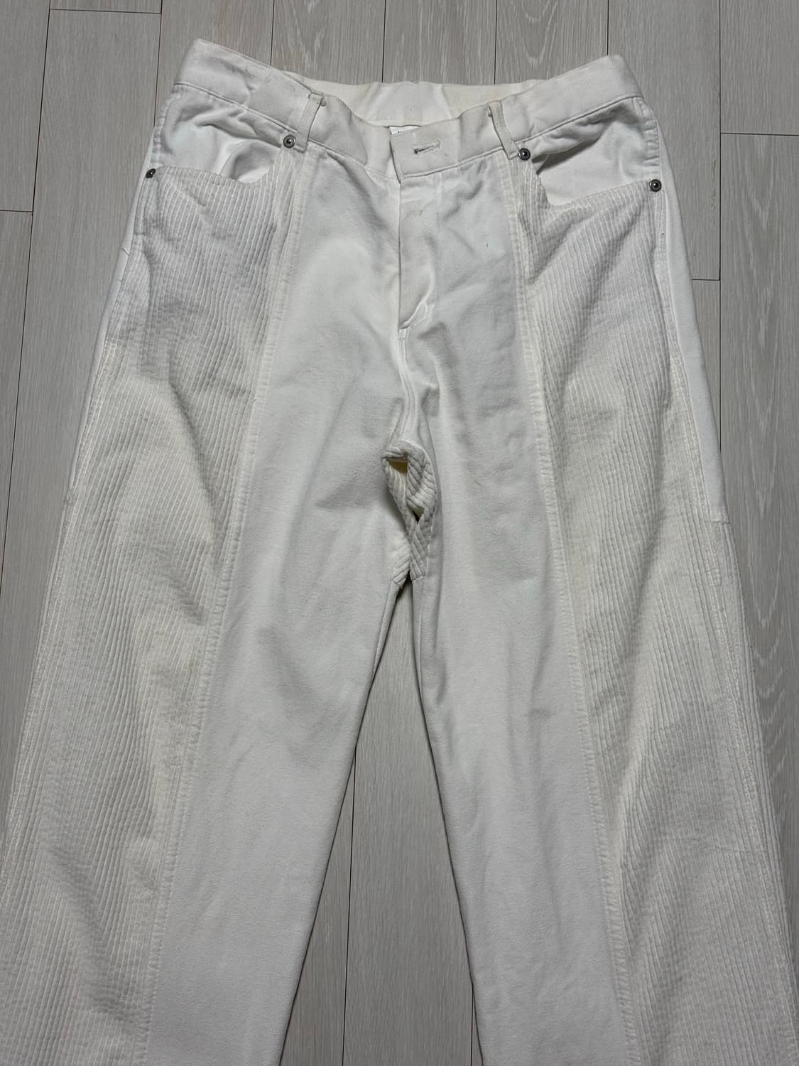 NOMANUAL D.T Pants white  상품이미지4