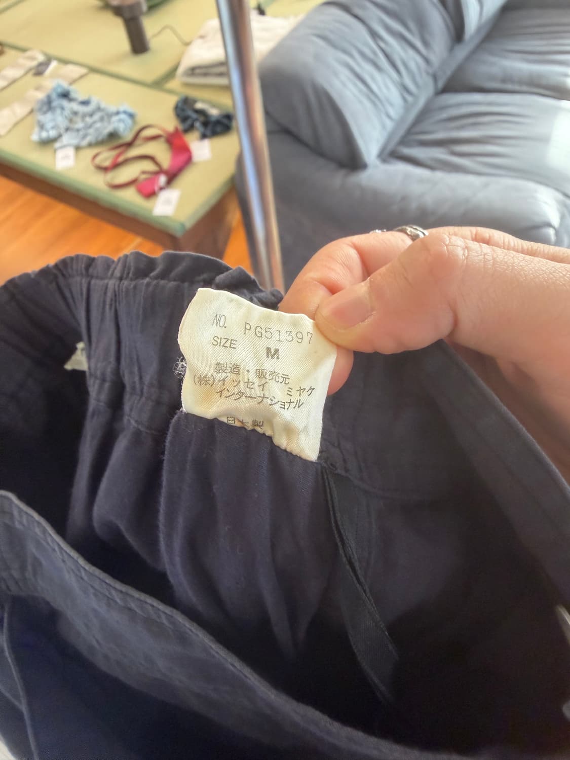 이세이미야케 플랜테이션 랩 스커트 상품이미지6