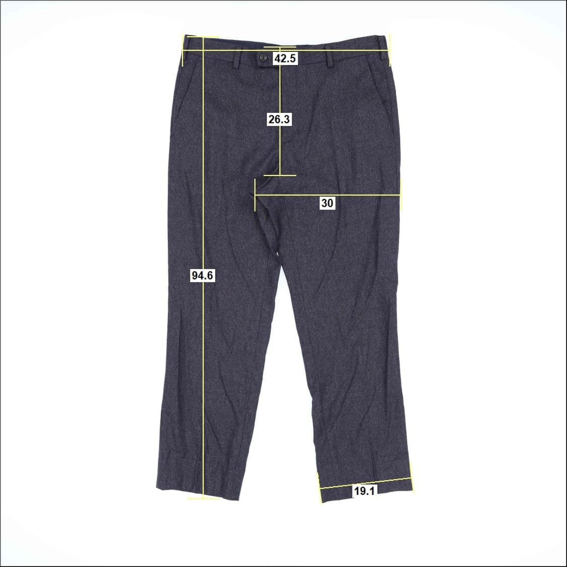 [86-94] 커스텀멜로우 울 슬랙스 팬츠 1107HR3 상품이미지7