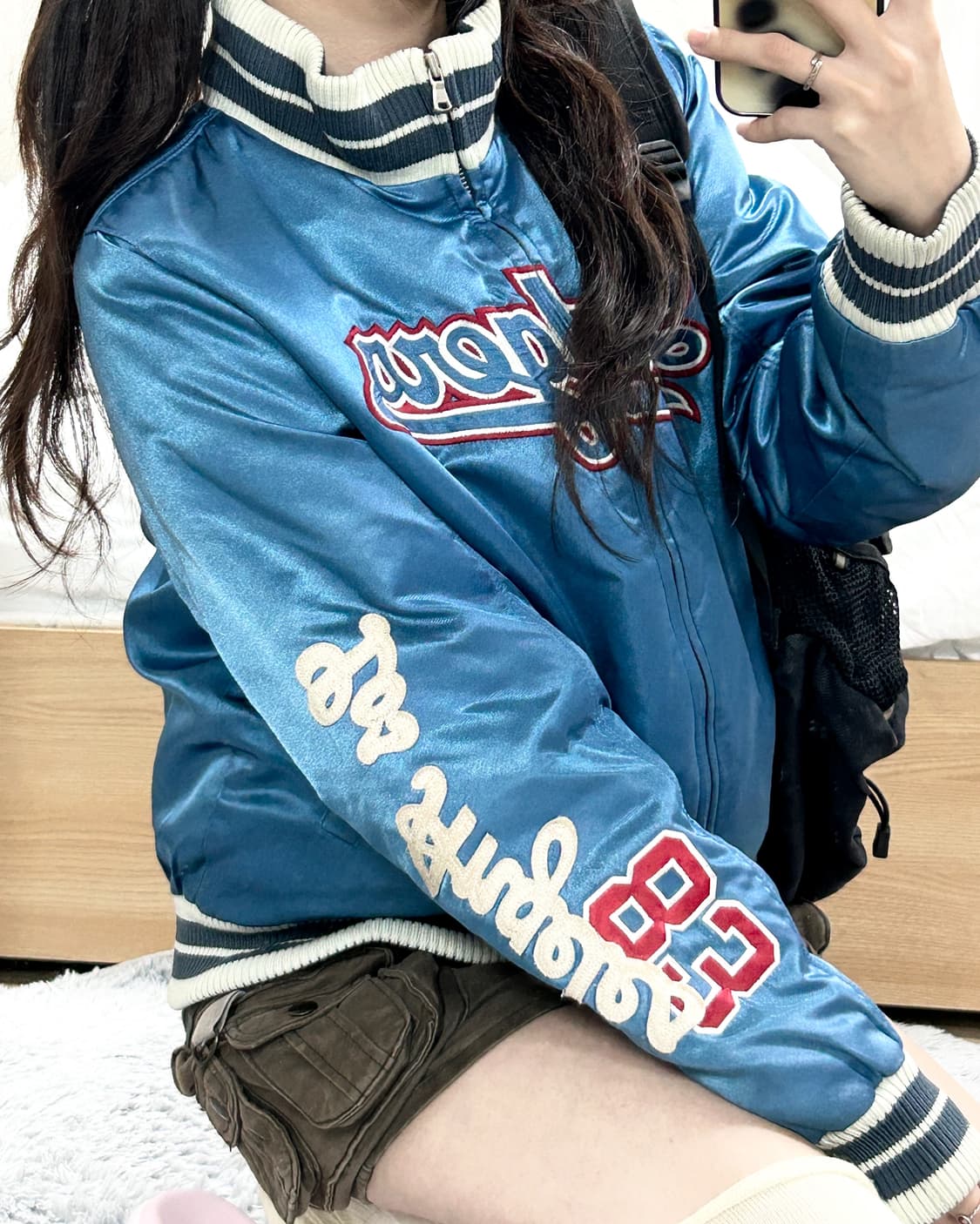 MLB LA다저스 덕다운 바시티자켓 상품이미지1