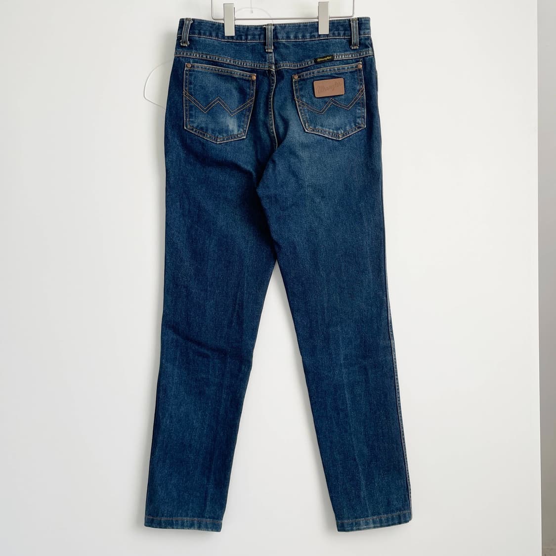 D1 랭글러(Wrangler) 워싱 데님 팬츠 32사이즈 상품이미지3