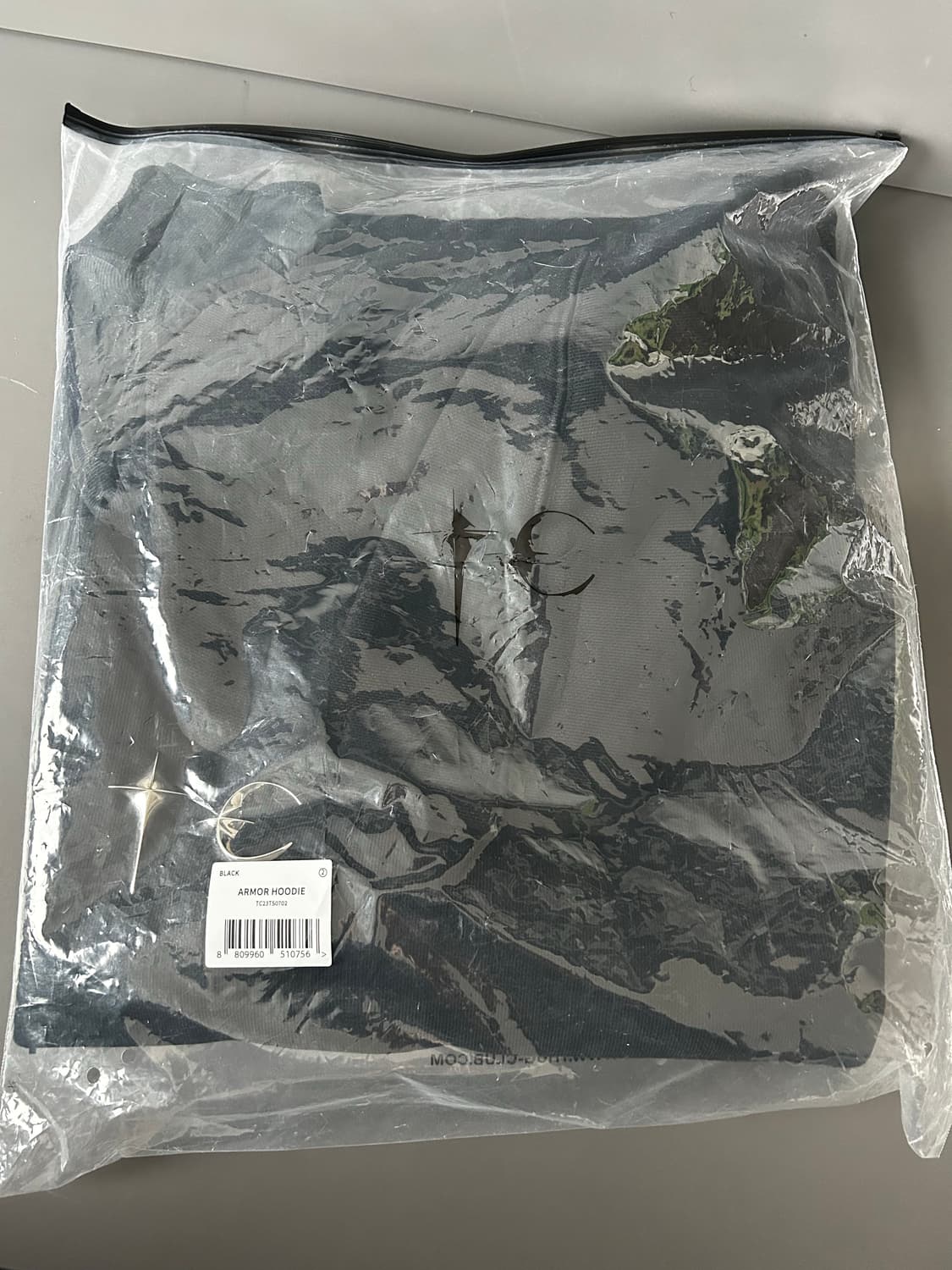 떠그클럽 후드 블랙 사이즈 2 (새상품) 상품이미지1