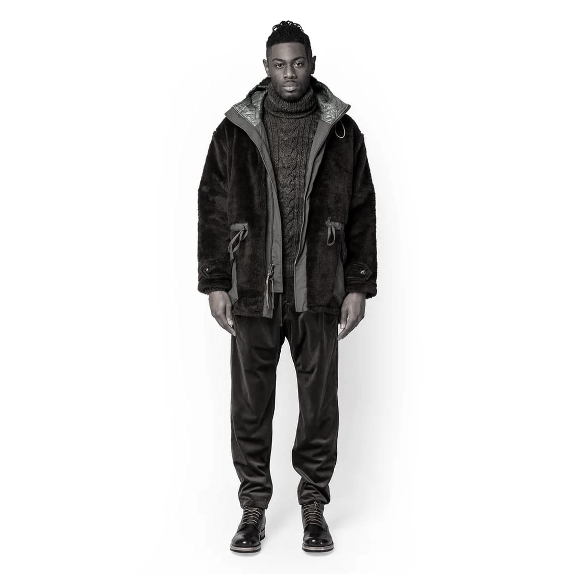 모니탈리 코디악 퍼 코트 L(105사이즈) Monitaly 상품이미지3