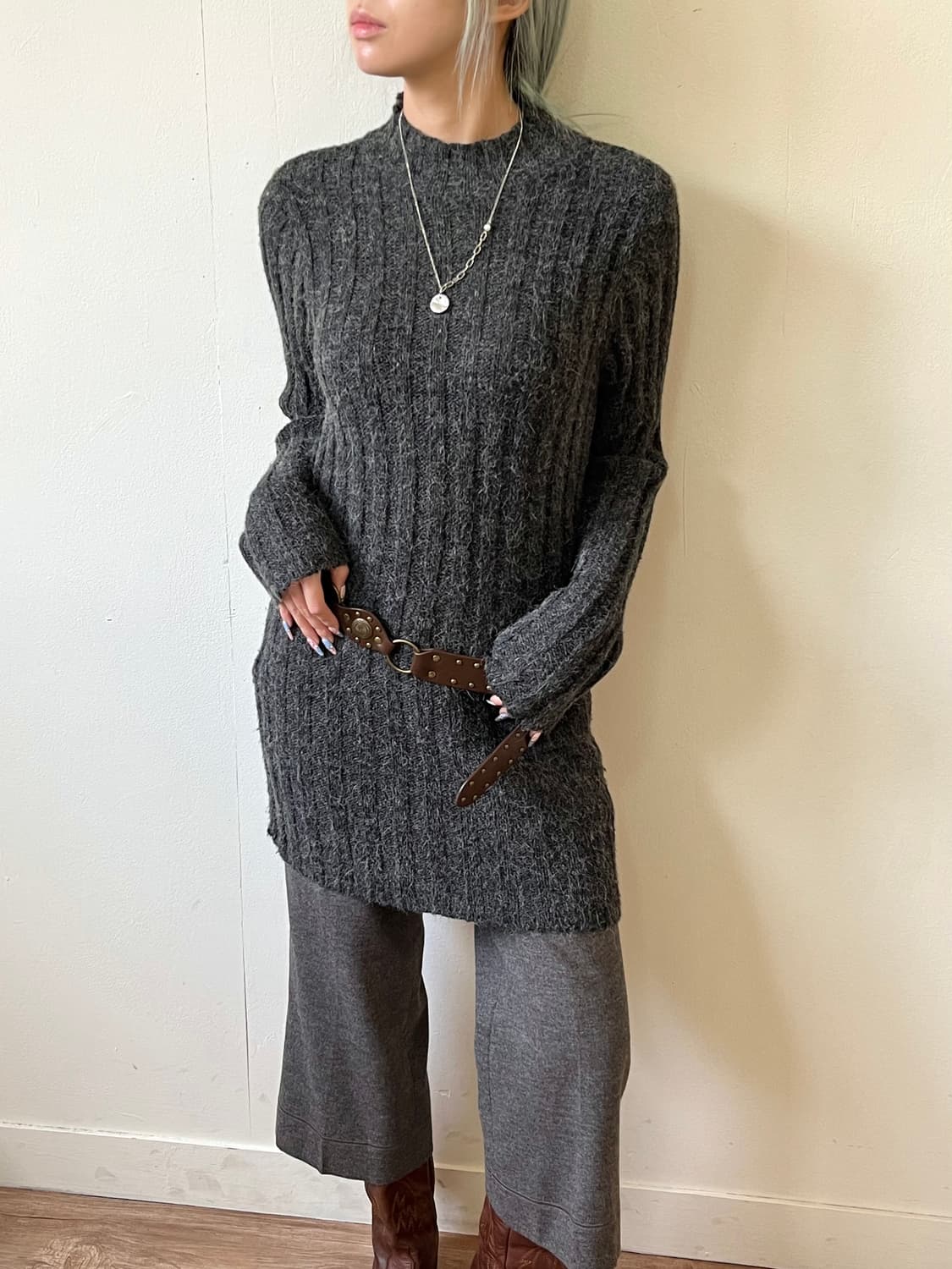 Chic Porpfum 차콜 터틀넥 상품이미지4