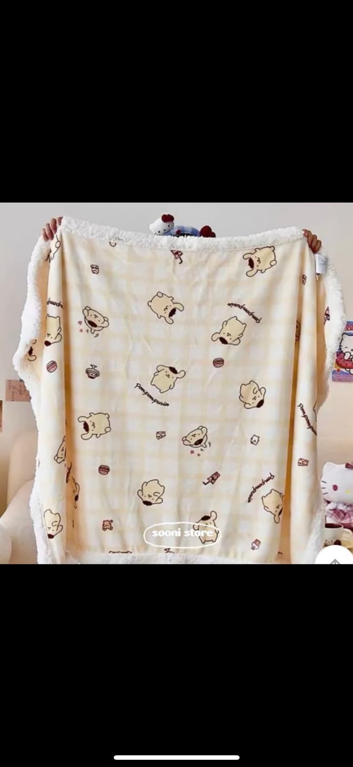 폼폼푸린 대형 담요 상품이미지1