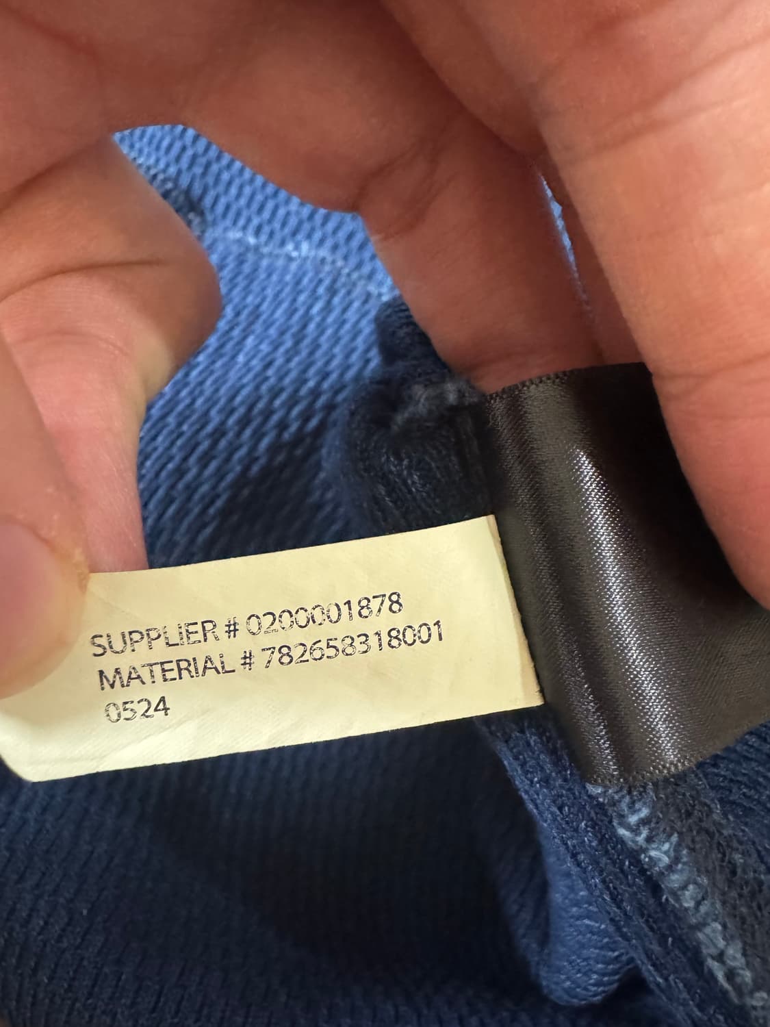 L 더블알엘 인디고 자카드 와플 니트 크루넥 / 헨리넥 상품이미지7