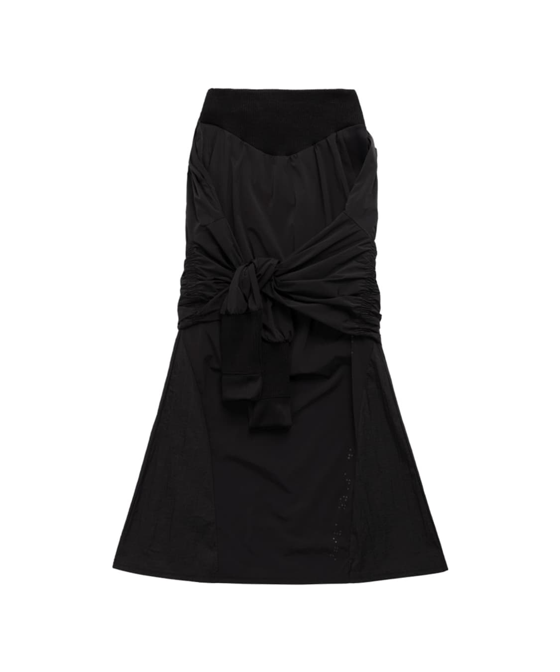 오호스 머메이드 2-way 오프숄더 스커트 원피스 롱드레스 블랙 나일론 상품이미지9