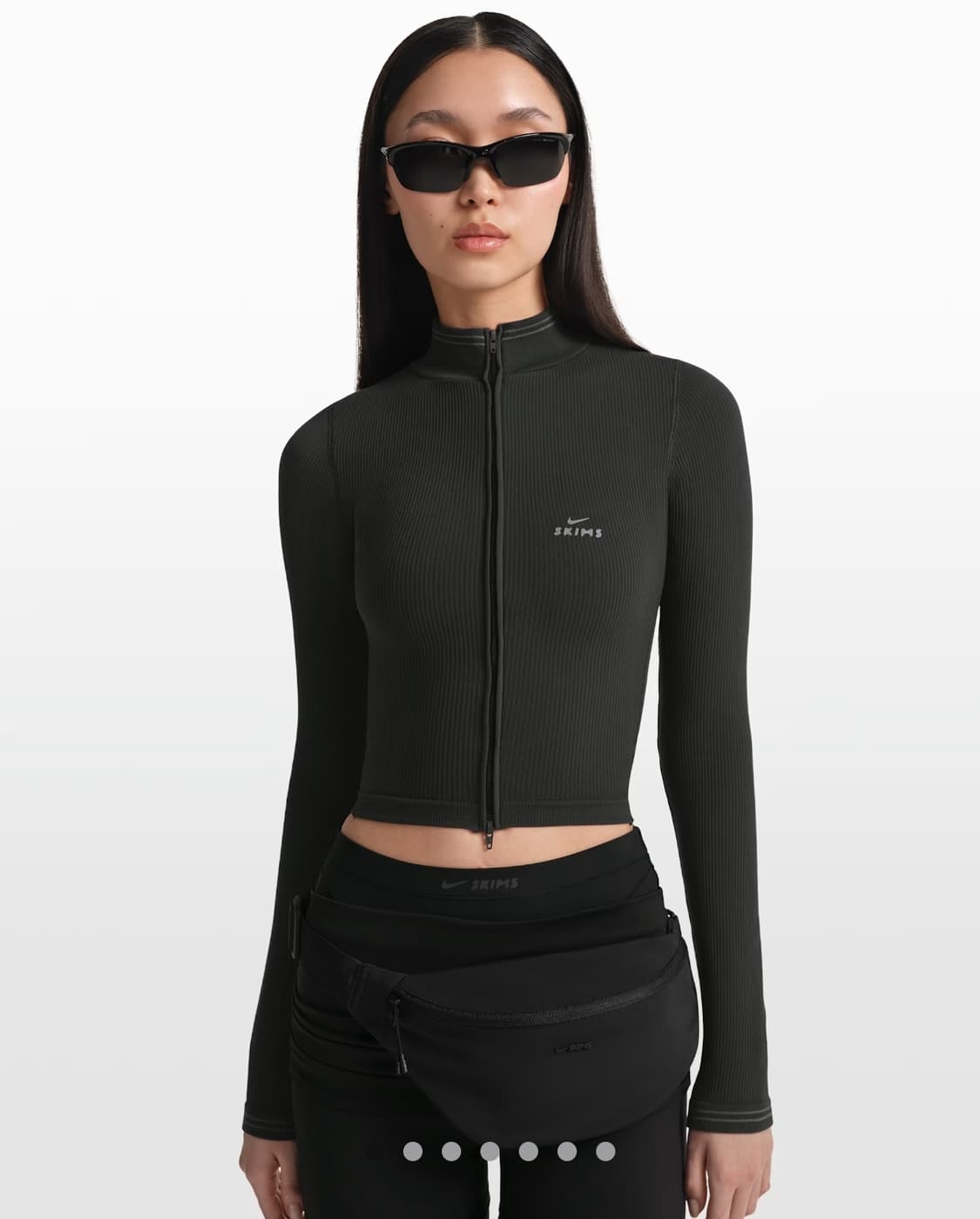 나이키스킴스 크롭 풀집재킷 XS, S 상품이미지1