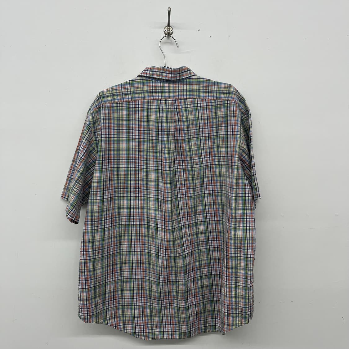 폴로 랄프로렌 체크 반팔 셔츠 공용XXL 상품이미지4