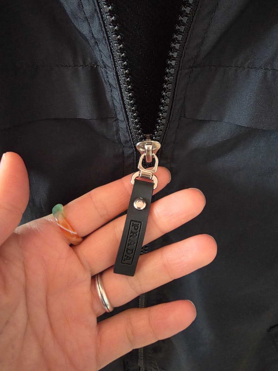 프라다 빈티지 반팔 바람막이 (모자x) 상품이미지7