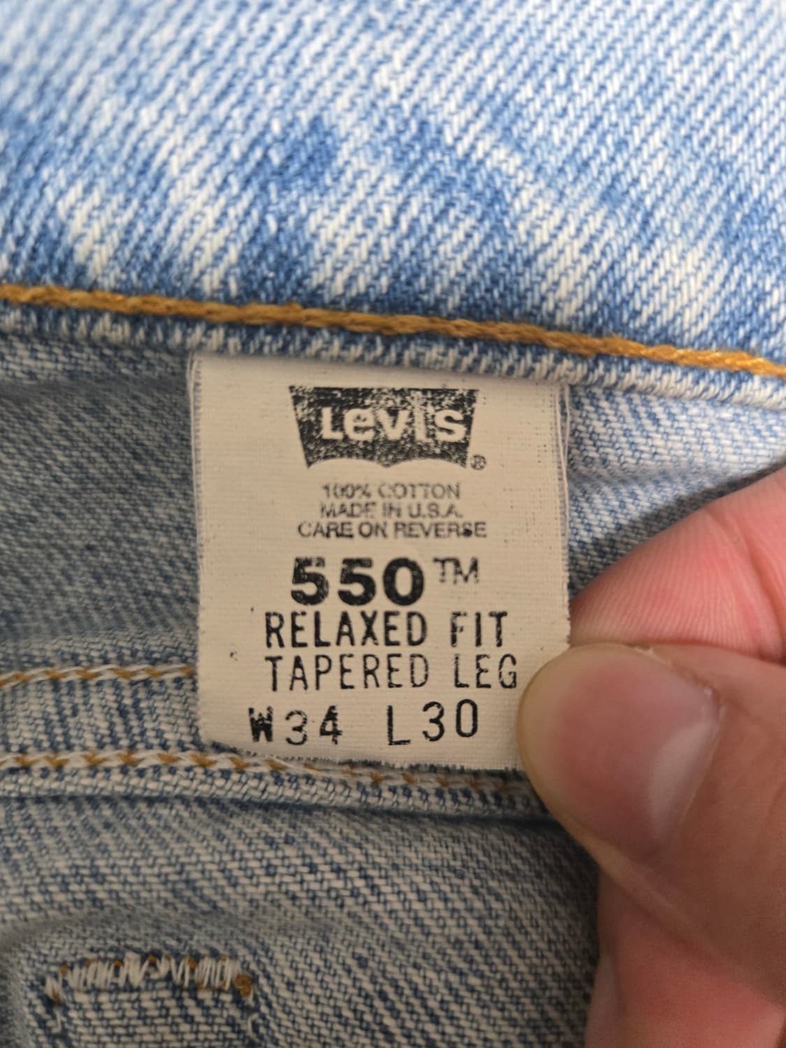 90s levis 550 34/30 상품이미지4