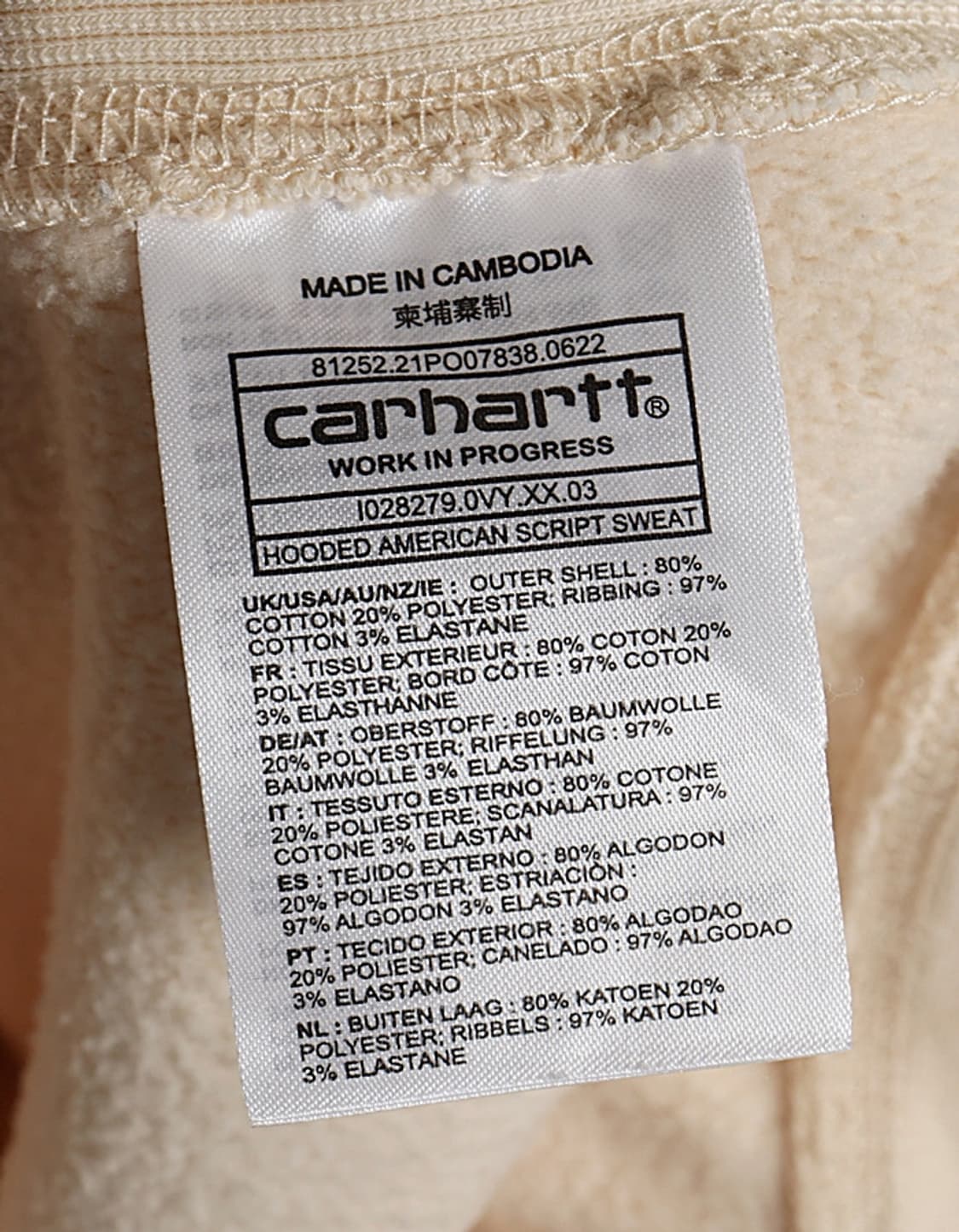 carhartt W.I.P Heavy Sweat Hoodie 상품이미지8