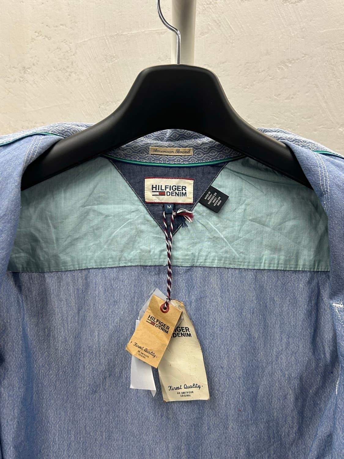 Tommy Hilfiger 타미힐피거 블루 긴팔 셔츠 상품이미지8