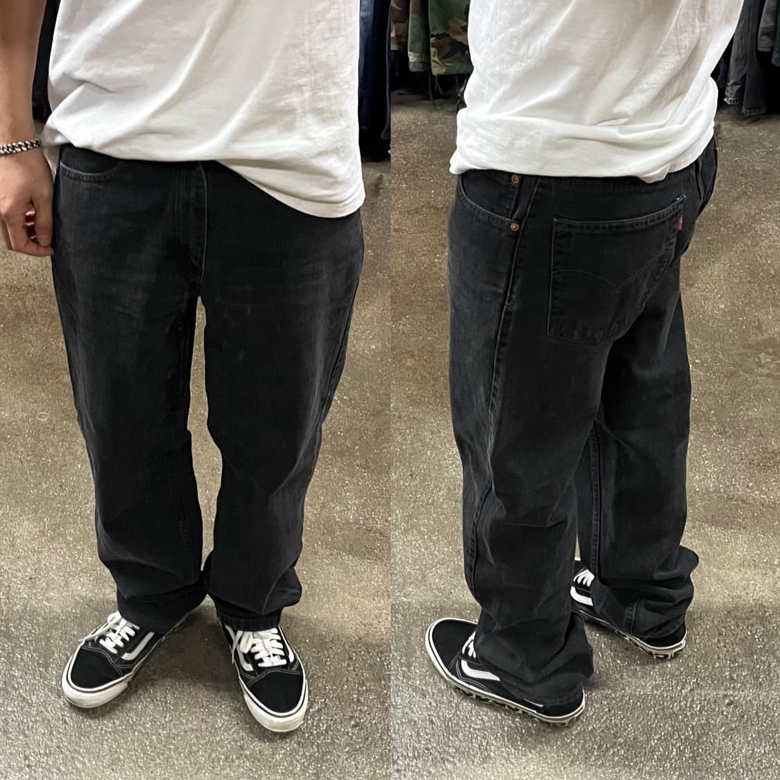 00s Levis550 블랙진 (31“) 상품이미지6