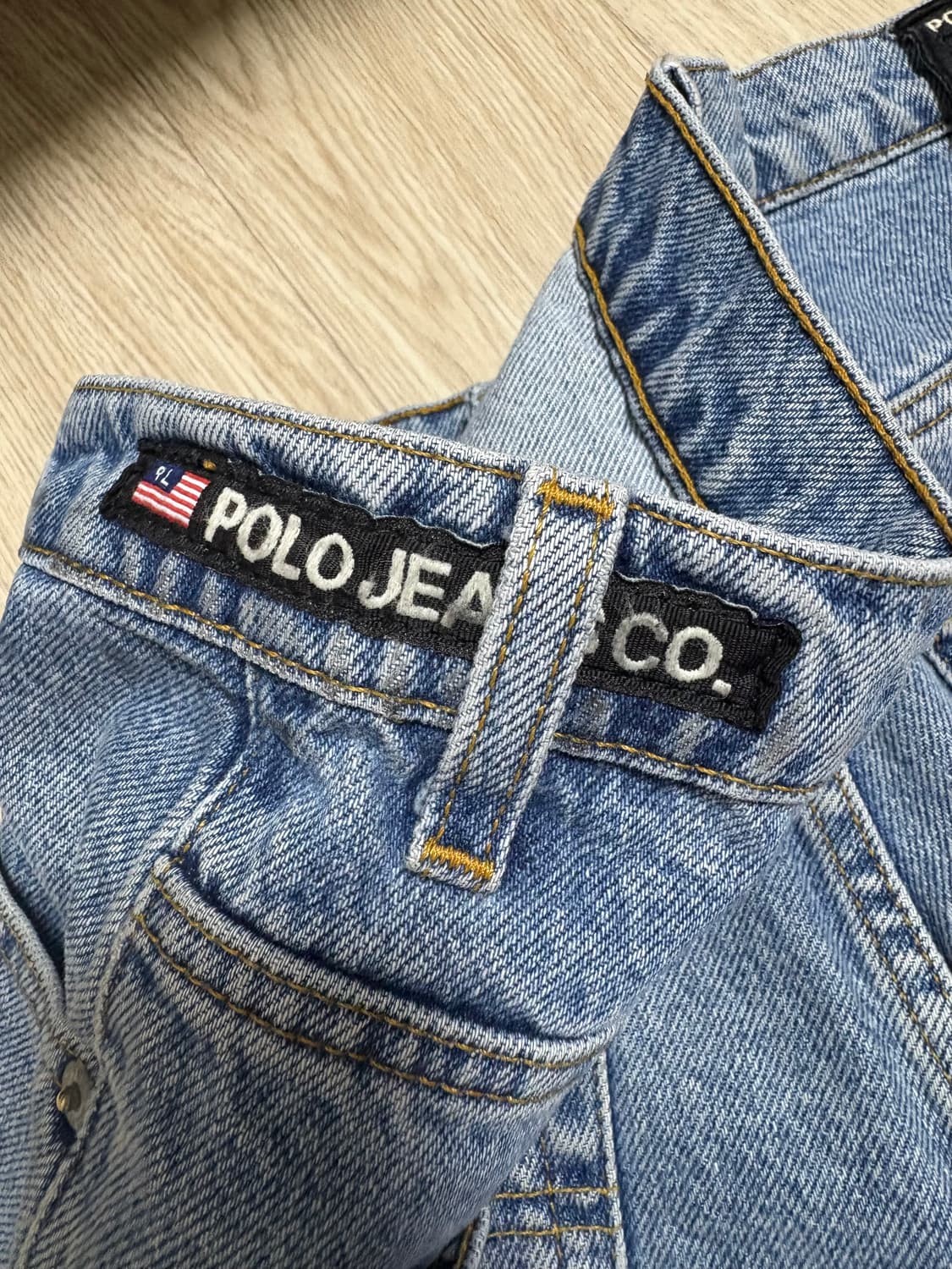 폴로 데님팬츠 상품이미지4