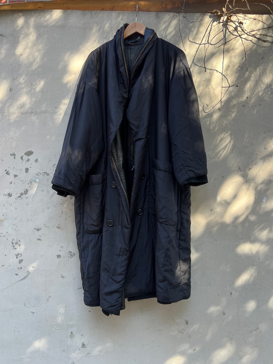 80s 이세이미야케 아카이브 리버시블 레더코트 상품이미지6