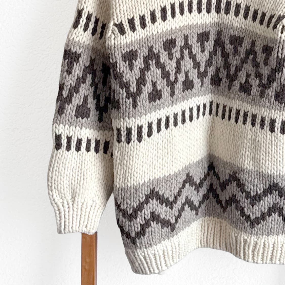 눈송이 숲길 니트 숄가디건 상품이미지8