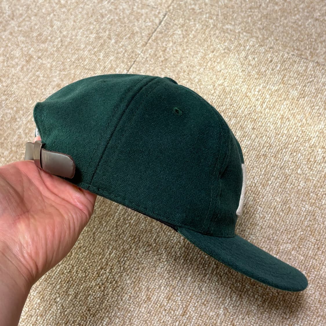 이벳필드 usa 플라넬 볼캡 그린 상품이미지3