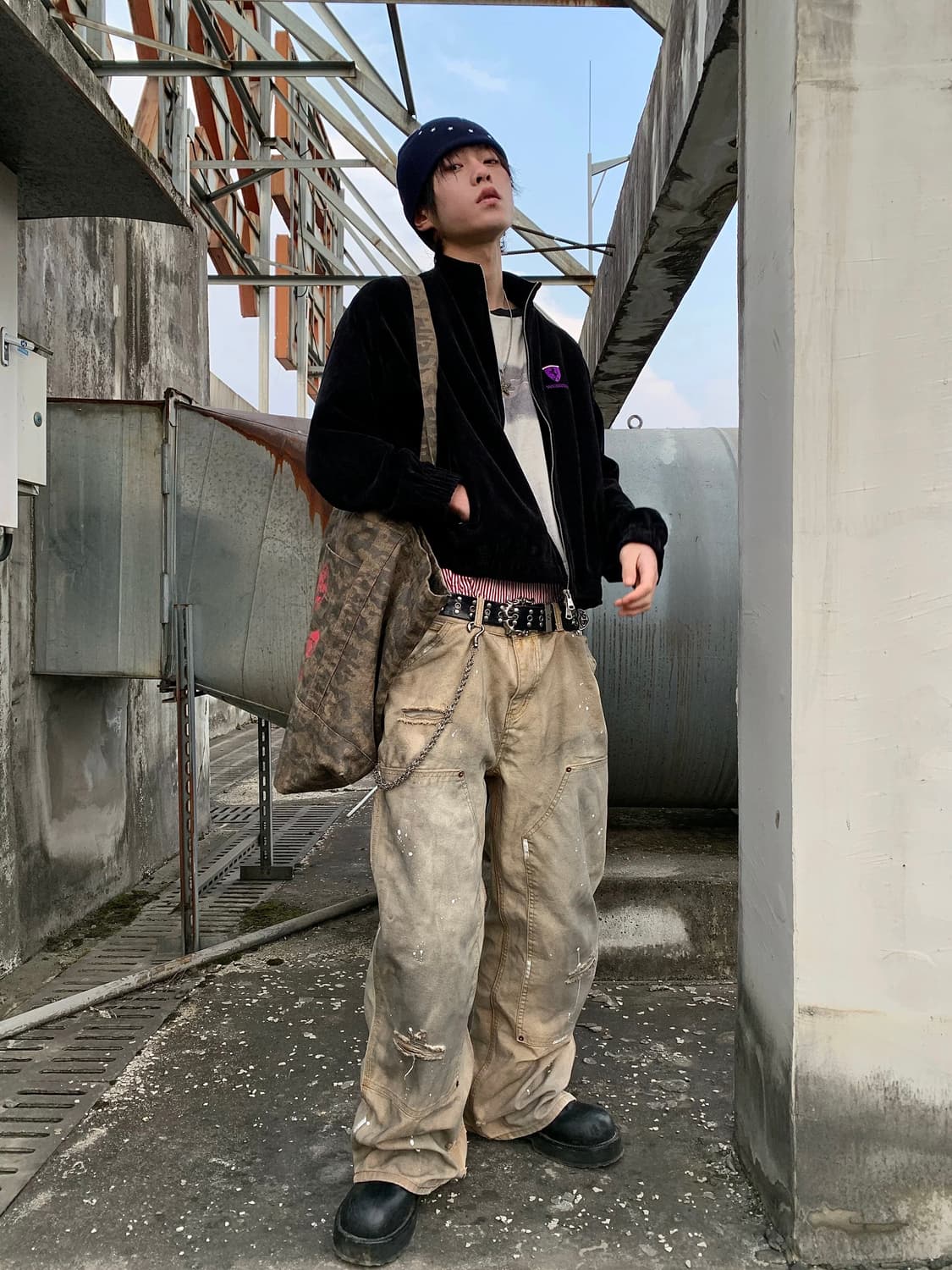 Vintage mood jerryclub dirty pants 상품이미지7