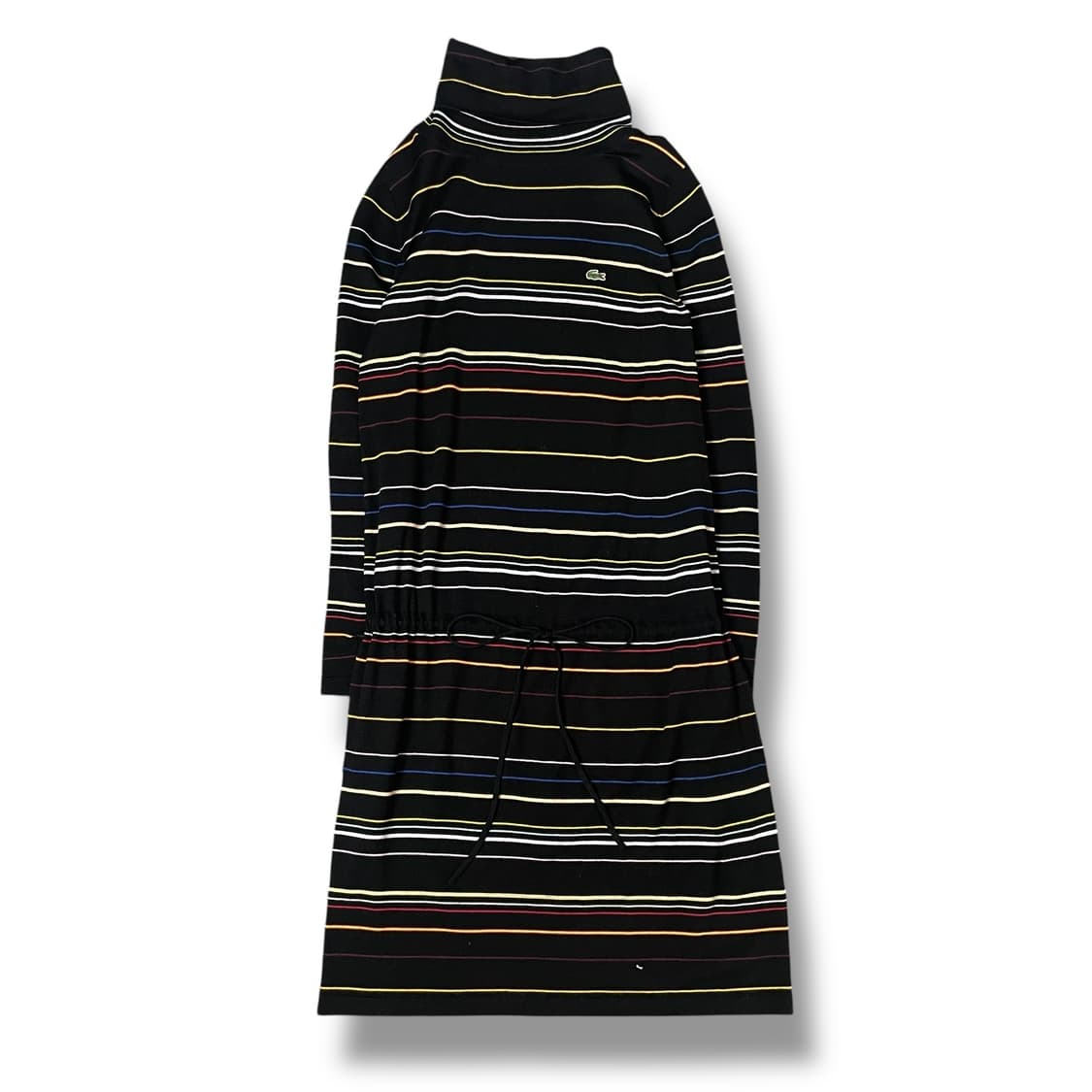 라코스테 터틀넥 스트라이프 니트 원피스 40 상품이미지1
