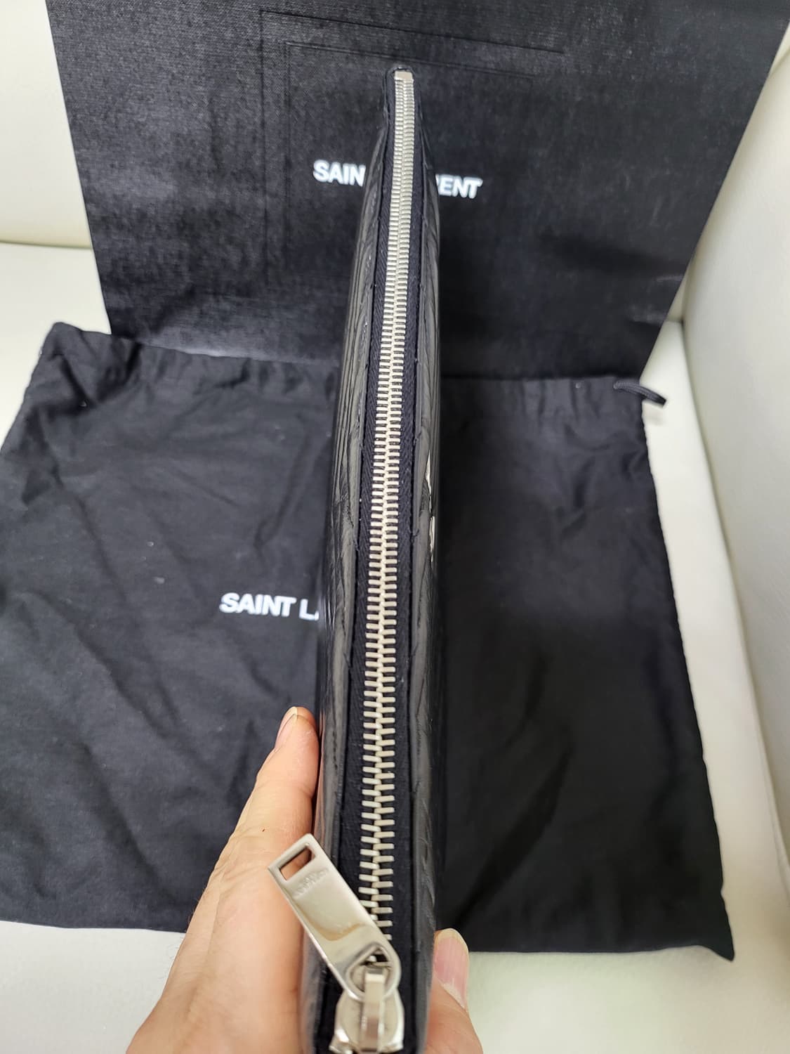 입생로랑 클러치 미디움  상품이미지6