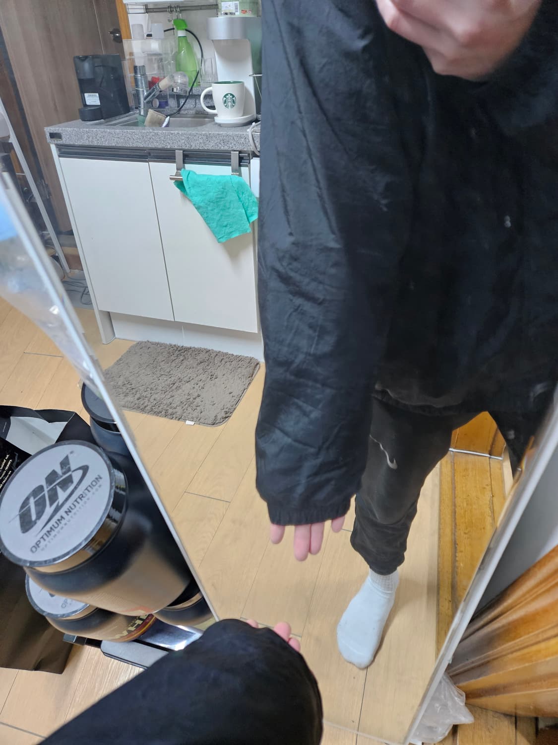 [L] 나이키 백스우시 풋볼 자켓 fn2389-010 상품이미지5