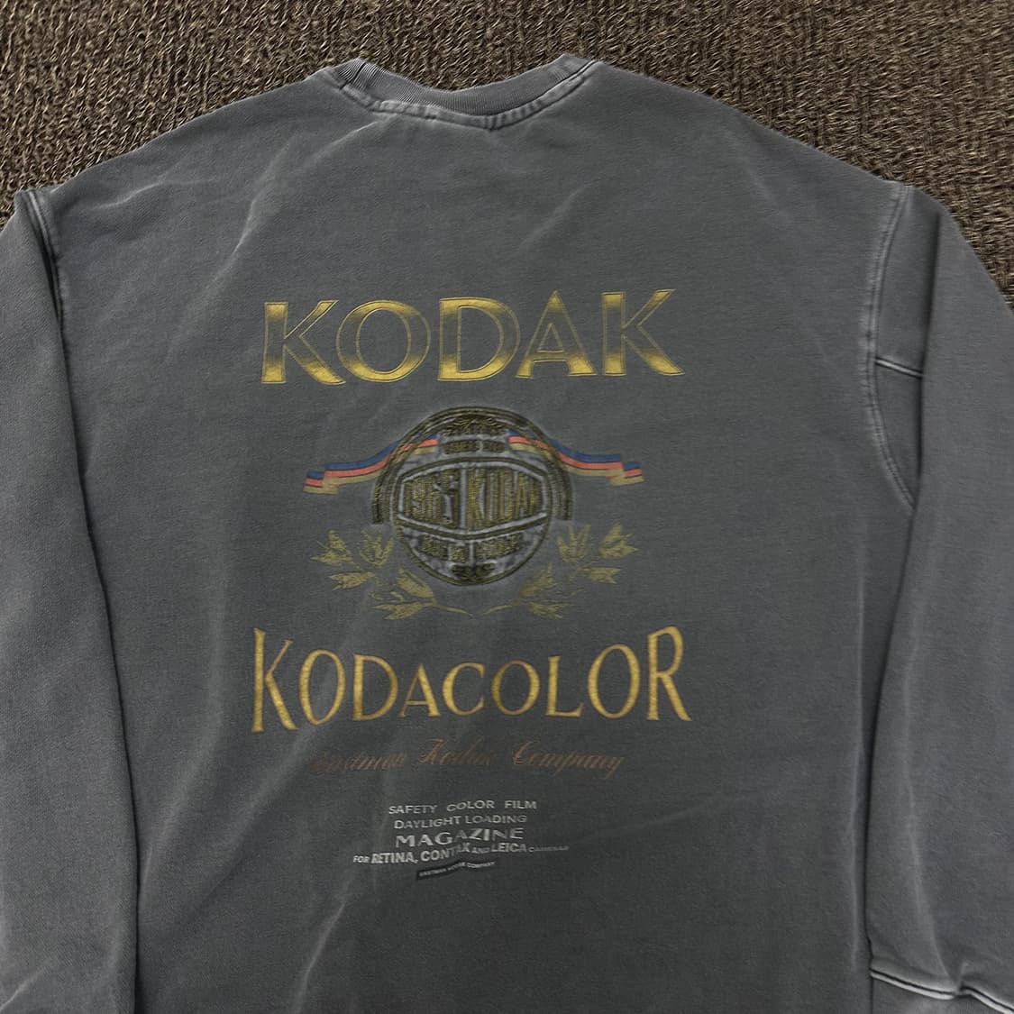 KODAK 코닥 워싱 맨투맨 M 상품이미지7