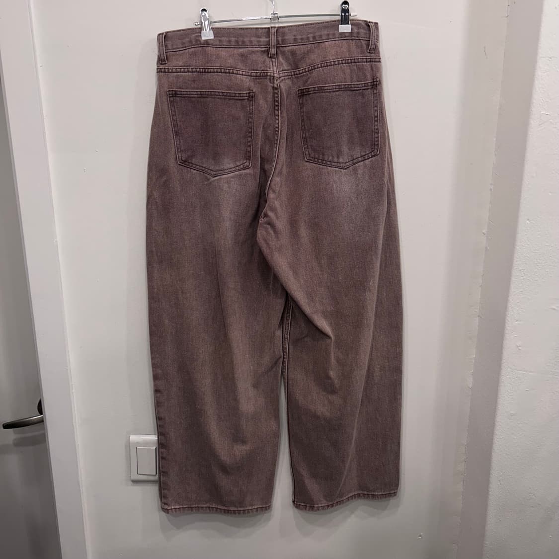 굿라이프웍스 브러쉬 워시드 와이드 팬츠 상품이미지4