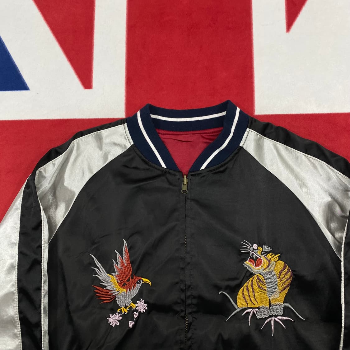 빈티지 리버시블 스카쟌 실측 105 상품이미지7