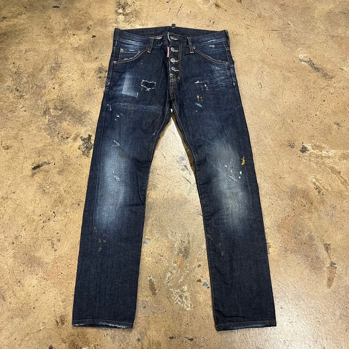[정품/44] 디스퀘어드2 데님 청바지 워싱진 b13 상품이미지2