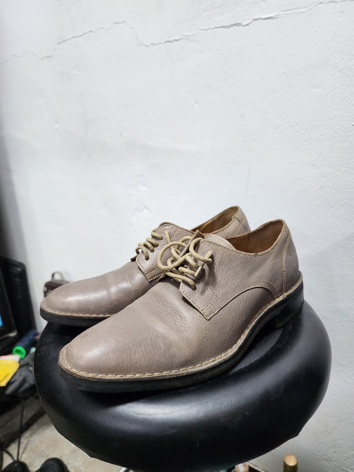 콜한 빈티지 리얼레더 로퍼  상품이미지1